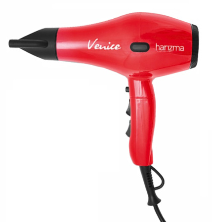 Фен Harizma PRO Venice 2100W, красный