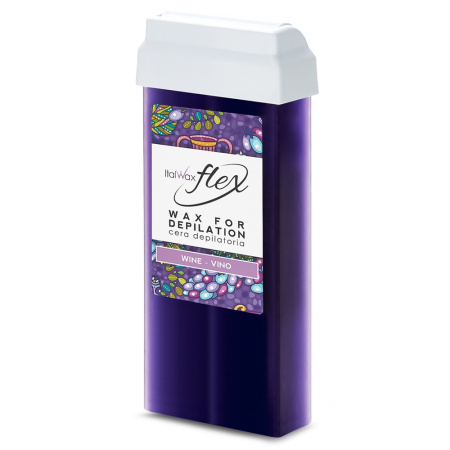 МП Italwax Воск в картридже White Line Flex Вино, 100 мл