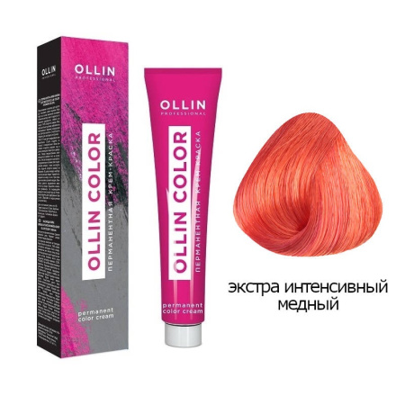 МП Крем-краска для волос OLLIN Fashion Color Экстра интенсивный медный, 60 мл