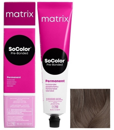 Matrix Краситель SoColor 5N с бонд. светлый шатен, 90 мл акция