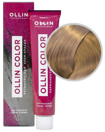 Перманентная крем-краска для волос Ollin Color 10/31 светлый блондин зол.-пеп., 60 мл