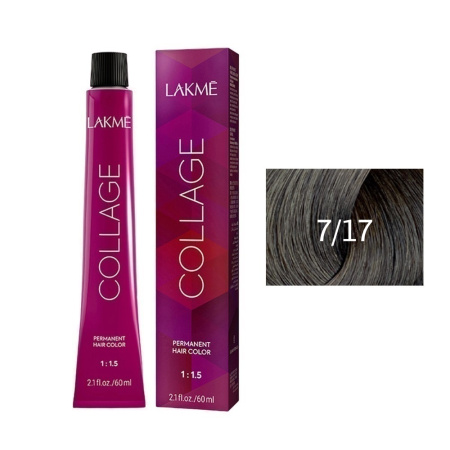 МП Lakme Collage 7/17 cредне-белокурый пепельно-металлический, 60 мл 