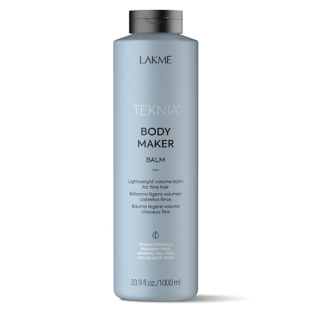 Бальзам легкий для придания объёма волосам Lakme, 1000 мл