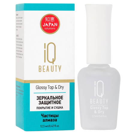 Зеркальное защитное покрытие и сушка Glossy Top and Dry, 12.5 мл