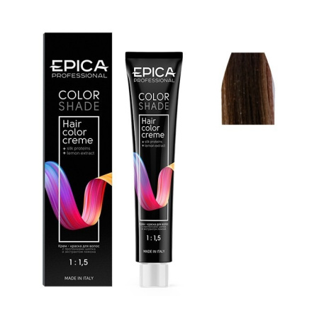 Крем-краска Epica Colorshade 7.72 русый шоколадно-перламутровый, 100 мл