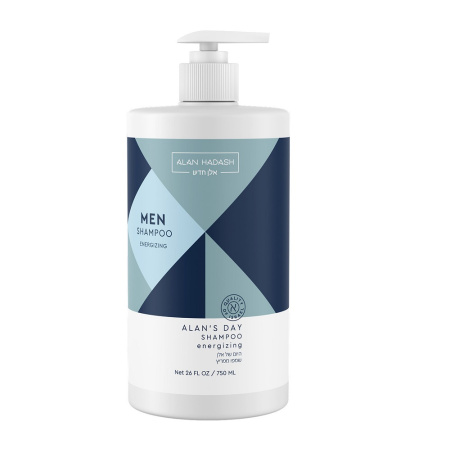 МП Alan Hadash Шампунь мужской тонизирующий Men Alan's Day, 750 мл