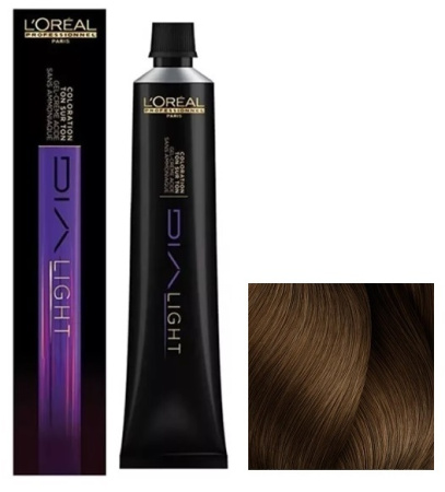 Полуперманентный краситель Loreal Dia Light для волос 7.23, 50 мл