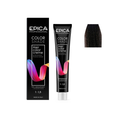 Крем-краска Epica Colorshade 5.18 светлый шатен пепельно-жемчужный, 100 мл