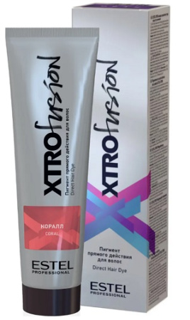 Пигмент прямого действия Estel Xtro Fusion коралл, 100 мл