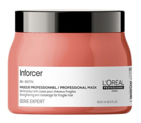 Маска Loreal Inforcer для предотвращения ломкости волос, 500 мл