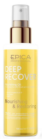 Масло Deep Recover для поврежденных волос, 100 мл