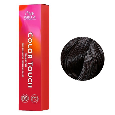 МП Wella Крем-краска Color Touch 3/0 тёмно-коричневый, 60 мл