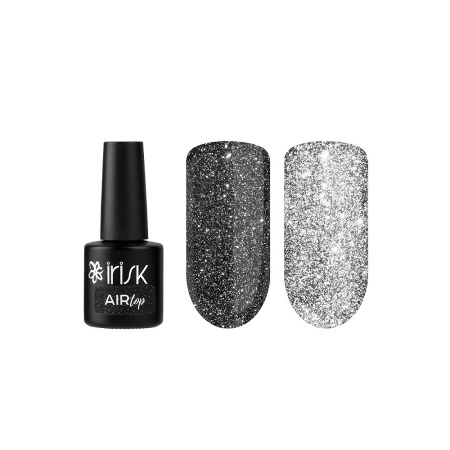 Топ светоотражающий без липкого слоя IRISK Air Top 01 Silver (мелкий), 10 мл