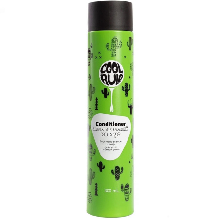 Кондиционер для сухих и ломких волос Cool Rule "Восстановление и уход" экзотический кактус, 300 мл
