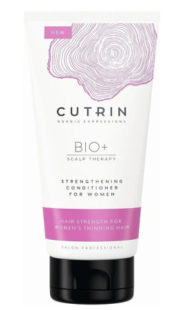 Кондиционер-бустер для укрепления волос у женщин Cutrin Bio+ Strengthening, 200 мл