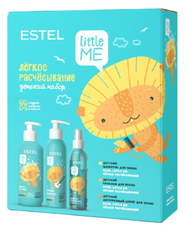 Набор детский Estel Little me "Лёгкое расчесывание"