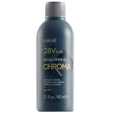Lakme CHROMA DEVELOPER 8,4% Стабилизированный крем-окислитель, 60 мл