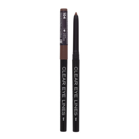 Карандаш механический для глаз Parisa Clear Eye Lines, т. 104 коричневый тёмный