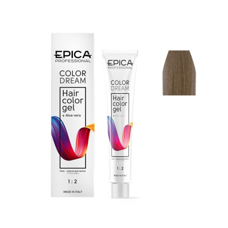 Гель-краска Epica Colordream 10.71 светлый блондин шоколадно-пепельный, 100 мл
