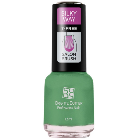Лак для ногтей Brigitte Bottier Silky Way, т. 565 мята, 12 мл