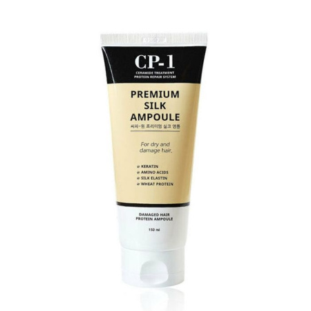 Несмываемая сыворотка для волос с протеинами шелка CP-1 Premium Silk Ampoule, 150 мл