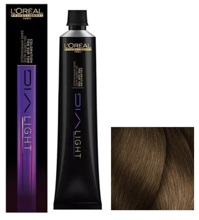 Полуперманентный краситель Loreal Dia Light для волос 7.18, 50 мл