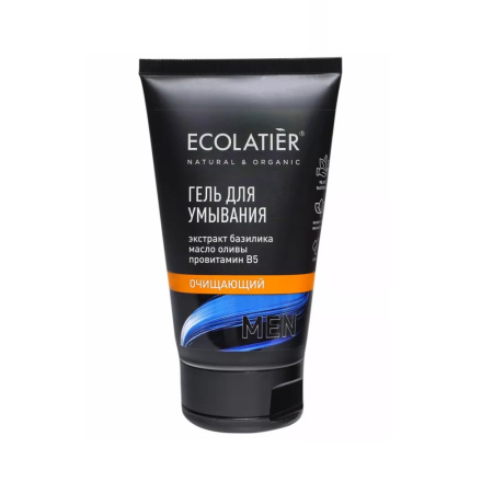 Гель для умывания мужской "Очищающий" Ecolatier, 150 мл