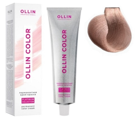 Перманентная крем-краска Ollin Color Platinum Collection 10/75 св.блондин корич.-махагоновый, 100 мл