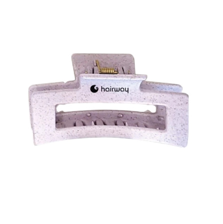 Hairway Зажим  Ecoline 85 мм, розовый