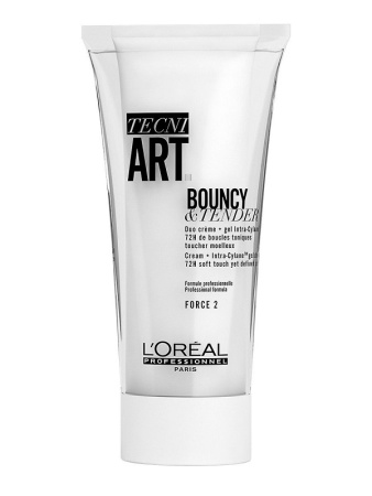 Крем-Гель Loreal Bouncy and Tender для вьющихся волос, 150 мл