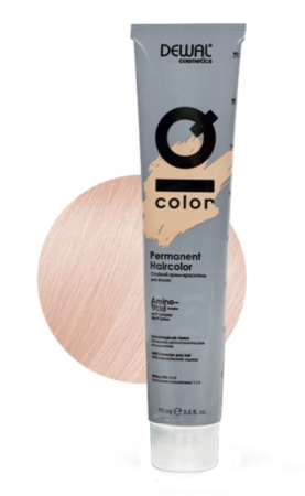 Краситель перманентный Dewal IQ Color Tone 11.2 ultra light gold pearl blonde, 90 мл