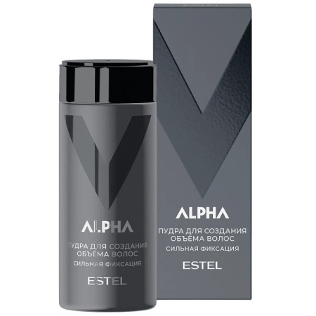 Пудра для создания объёма волос Estel Alpha сильная фиксация, 10 г