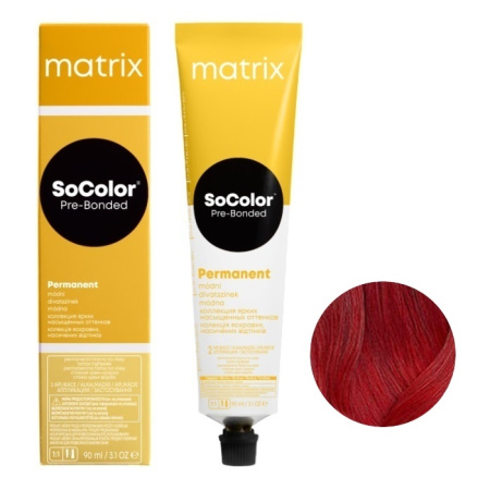 Краситель Matrix SoColor Pre-Bonded 6RC+ темный блонд красно-медный, 90 мл