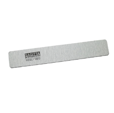 Пилка Sagitta прямая широкая серая, 100/180