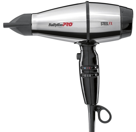 Фен профессиональный для сушки волос BaByliss PRO Steelfx Barber Spirit BAB8000IE