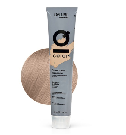 Краситель перманентный Dewal IQ Color Tone 9.12 very light ash pearl blonde, 90 мл