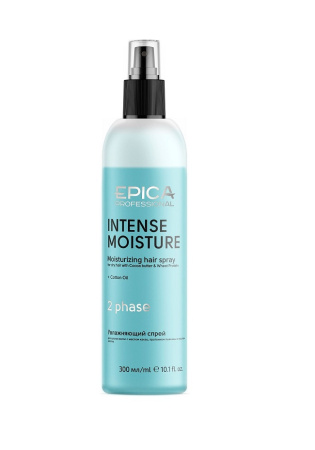 Спрей двухфазный увлажняющий Epica Intense Moisture для сухих волос, 300 мл