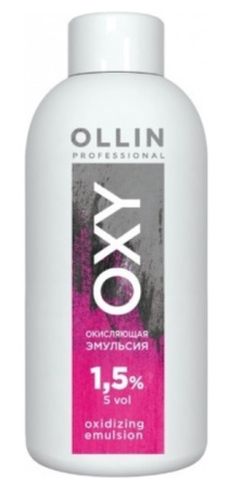 Окисляющая эмульсия Ollin Oxy 1.5% 5 vol, 150 мл																																