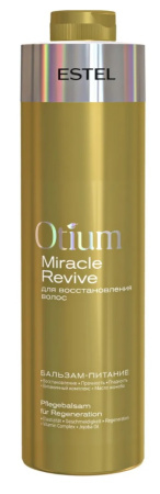 Бальзам-питание для восстановления волос Estel Otium Miracle Revive, 1000 мл