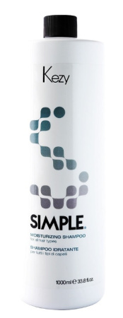 Шампунь увлажняющий для всех типов волос с пантенолом и бетаином Moisturizing, 1000 мл