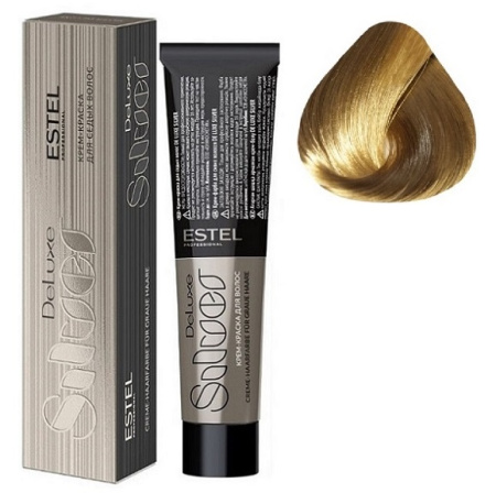 Краска для волос Estel De Luxe Silver 7/7 русый коричневый, 60 мл