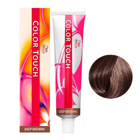 Wella Крем-краска Color Touch 6/7 тёмный блонд коричневый, 60 мл