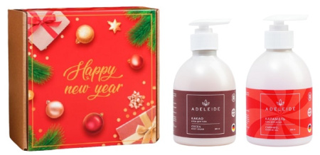 Новогодний набор с косметикой для тела