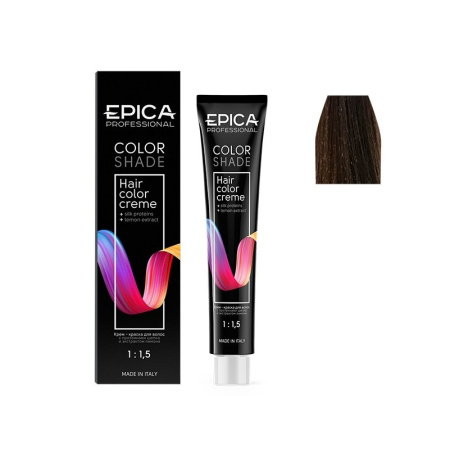 Крем-краска Epica Colorshade 6.71 тёмно-русый шоколадно-пепельный, 100 мл