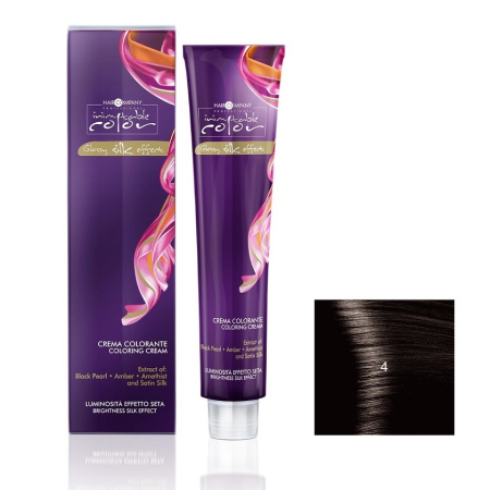 Крем-краска Hair Company Inimitable Color 4 каштановый, 100 мл