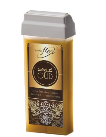 Воск для депиляции ItalWax White Line Flex "Уд" в картридже, 100 мл