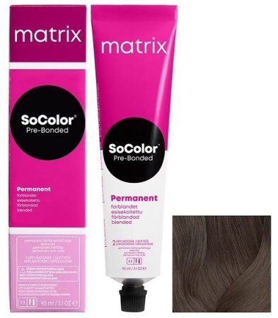 МП Matrix Краситель SoColor 4N с бонд. шатен, 90 мл акция