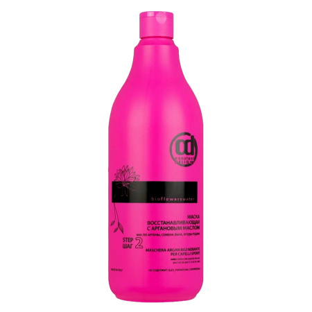 Маска восстанавливающая Constant Delight Bio Flowers Water с аргановым маслом, 1000 мл