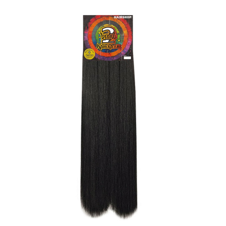 Hairshop 2 Braids 1В канекалон Черный натурального оттенка, две косы