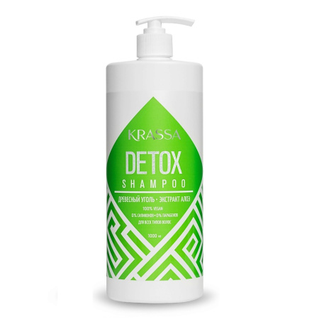 Шампунь-детокс для волос Krassa Detox, 1000 мл